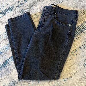 Madewell Mid-rise Perfect Vintage Gray Jeans